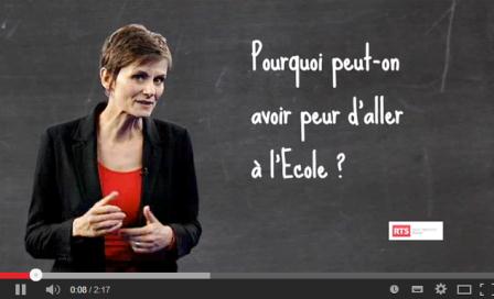  Pourquoi peut-on avoir peur d'aller � l'�cole ?